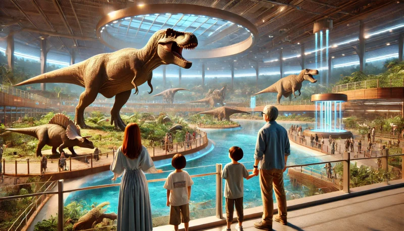 未来の動物園や水族館に恐竜がいる可能性